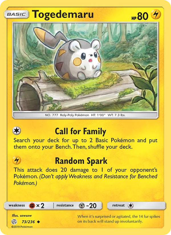 Togedemaru — Cosmic Eclipse 73/236