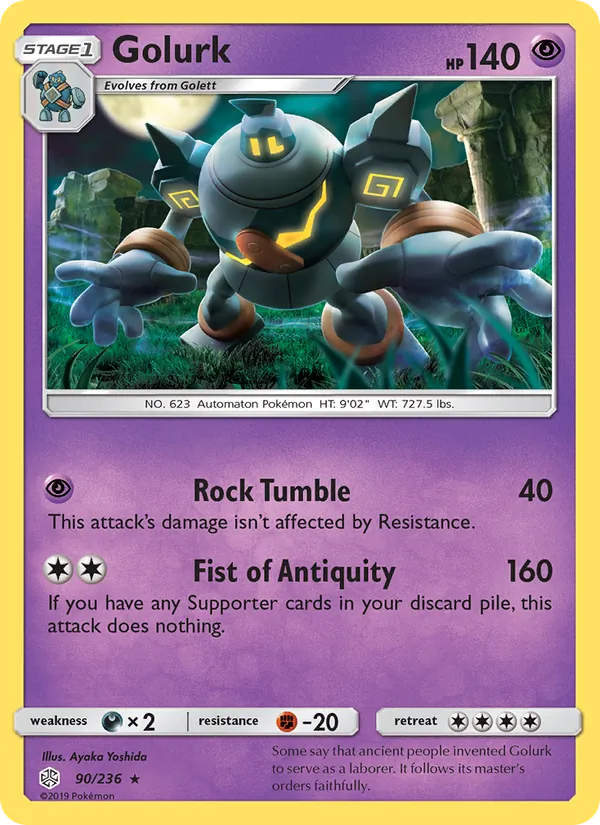 Golurk — Cosmic Eclipse 90/236
