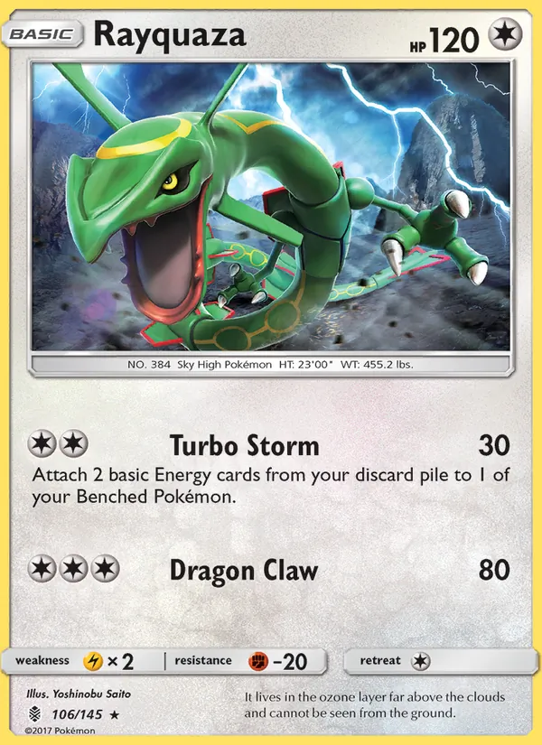 Rayquaza — Gardiens Ascendants 106/145