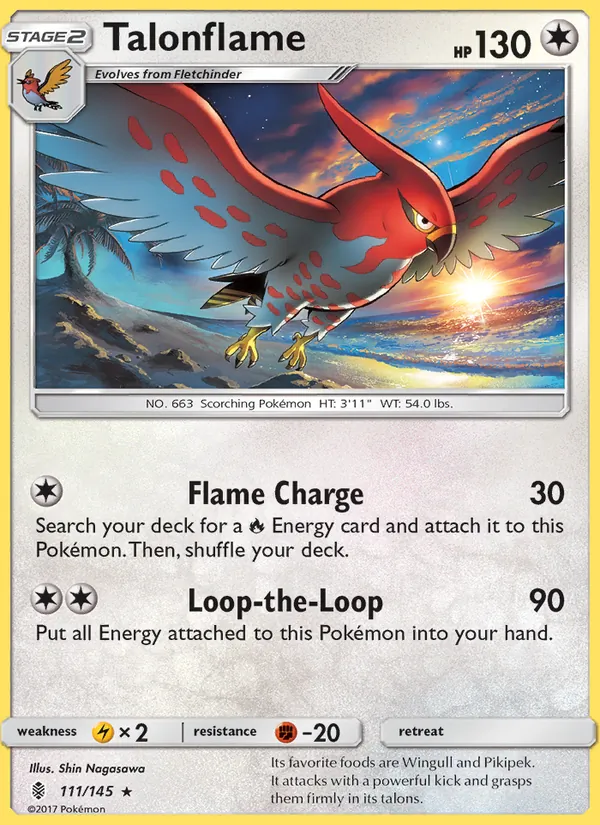 Talonflame — Guardians Rising 111/145