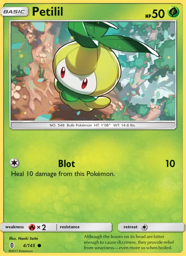 Petilil — Guardians Rising 4/145
