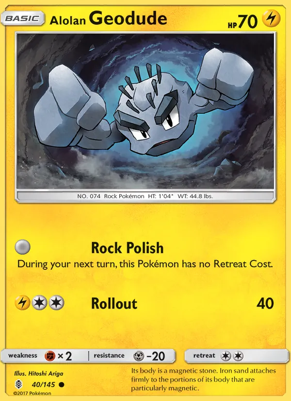 Alolan Geodude — Guardians Rising 40/145