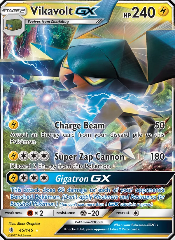 Vikavolt GX — Guardians Rising 45/145