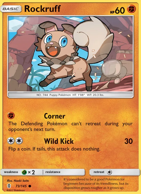 Rockruff — Guardians Rising 73/145