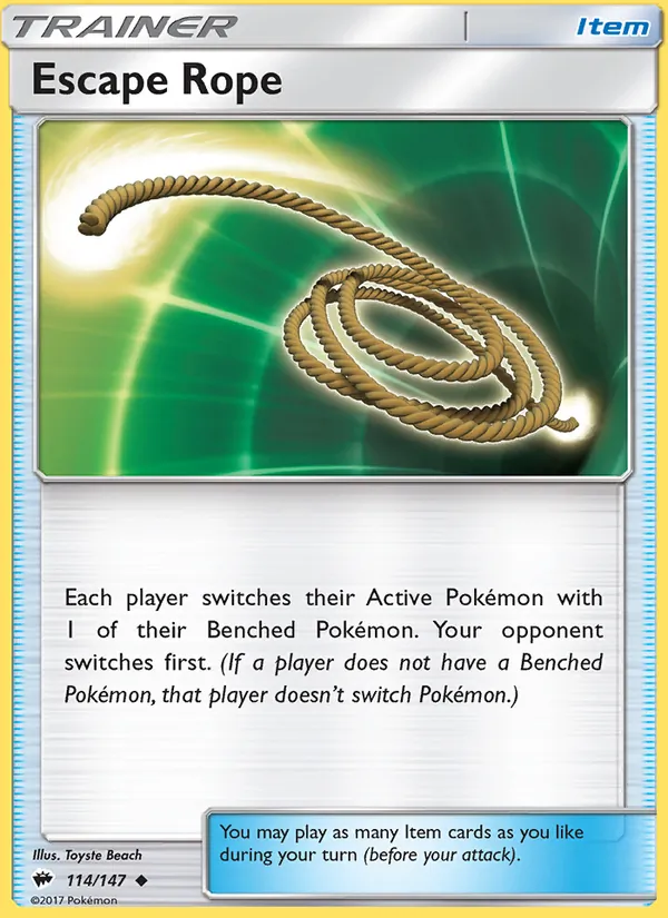 Escape Rope — Burning Shadows 114/147