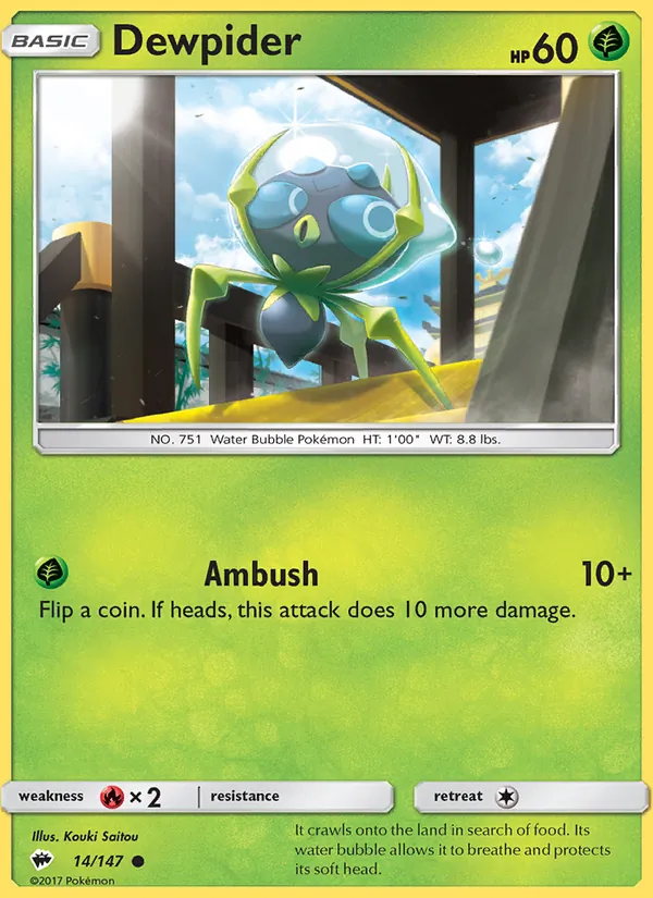 Dewpider — Burning Shadows 14/147