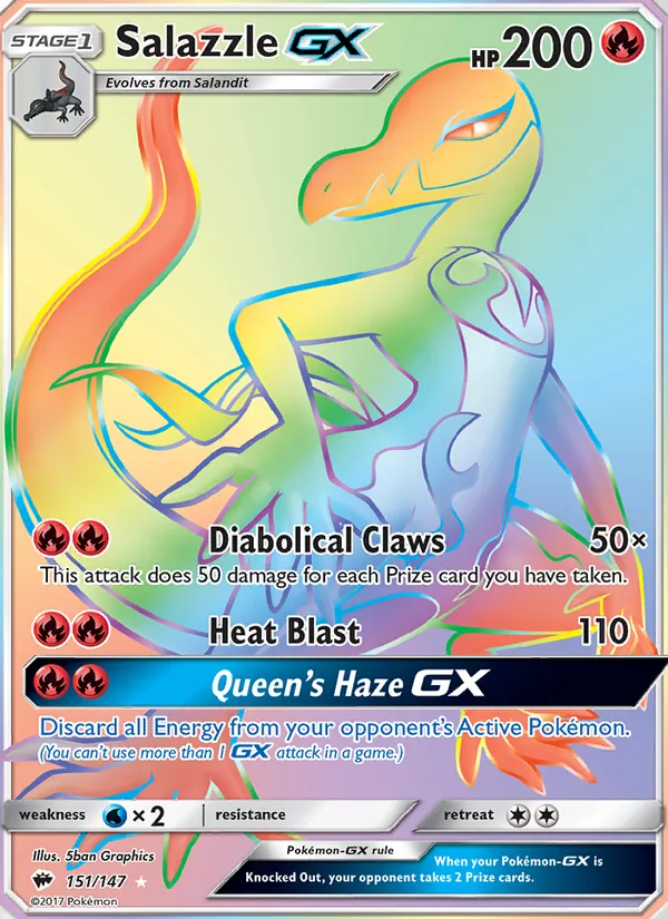 Malamandre GX — Ombres Ardentes 151/147