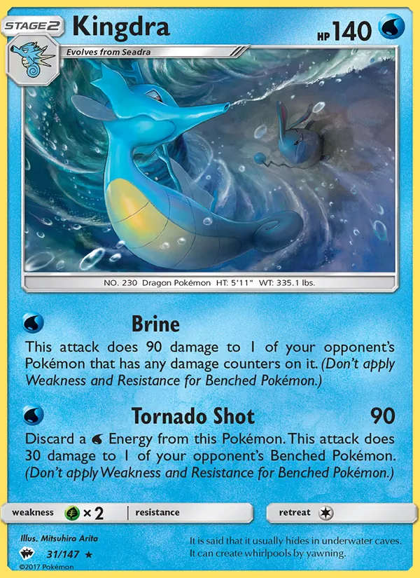 Kingdra — Burning Shadows 31/147