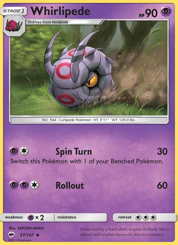 Whirlipede — Burning Shadows 57/147