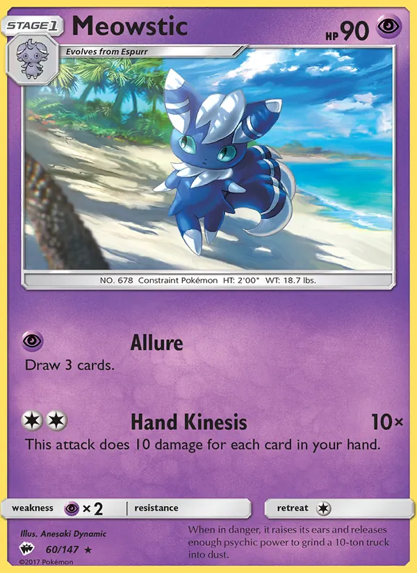 Meowstic — Burning Shadows 60/147