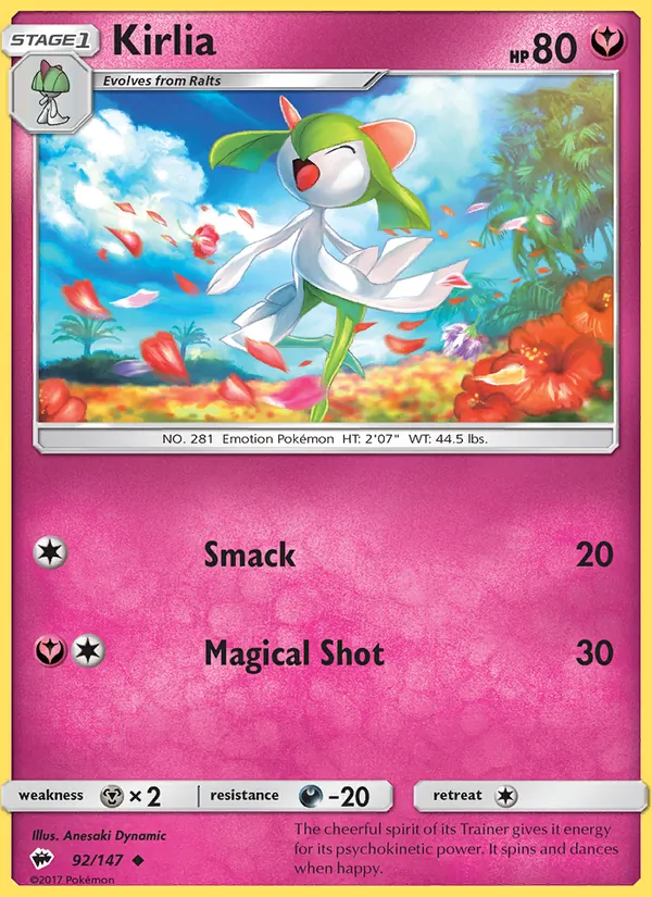 Kirlia — Ombres Ardentes 92/147