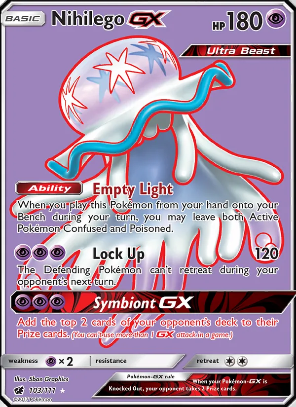 Nihilego GX — Crimson Invasion 103/111