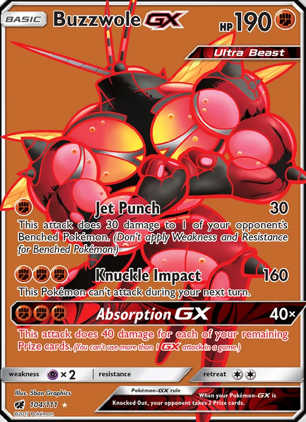 Buzzwole GX — Crimson Invasion 104/111
