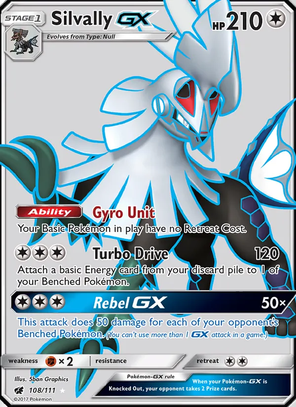 Silvally GX — Crimson Invasion 108/111