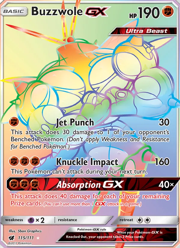 Buzzwole GX — Crimson Invasion 115/111