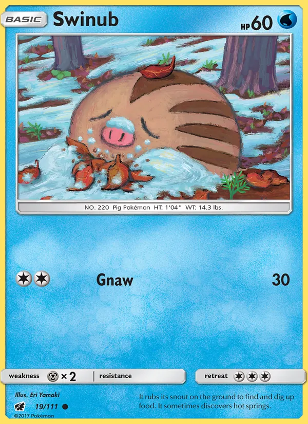 Swinub — Crimson Invasion 19/111