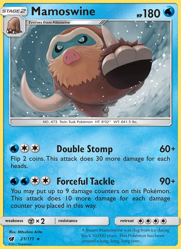 Mamoswine — Crimson Invasion 21/111