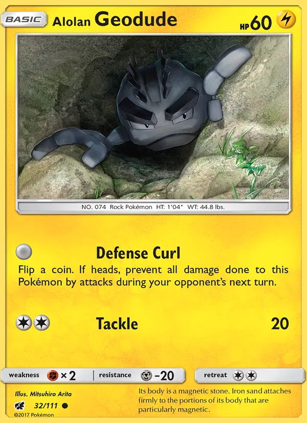 Racaillou d’Alola — Invasion Carmin 32/111