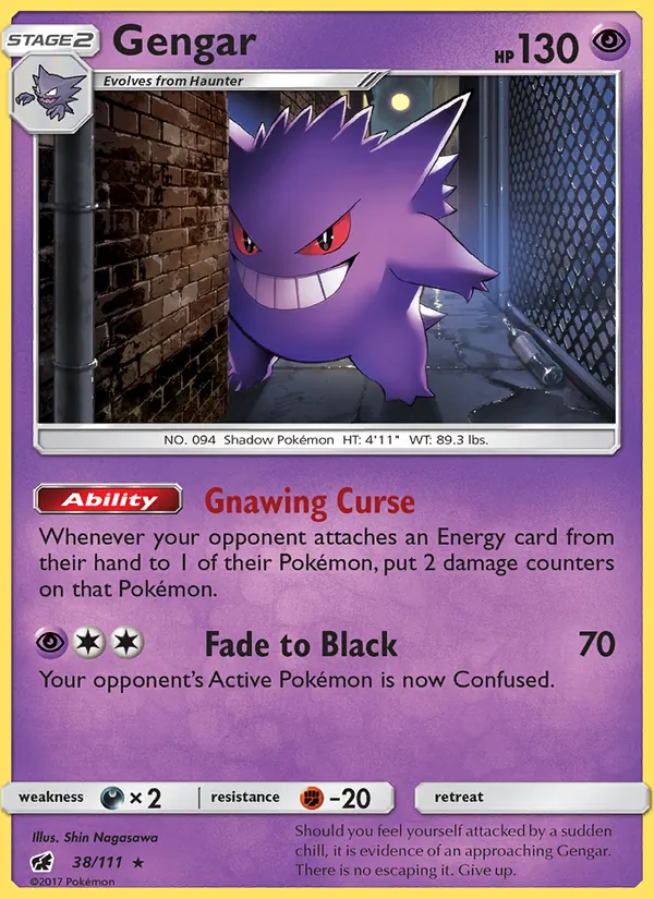 Gengar — Crimson Invasion 38/111