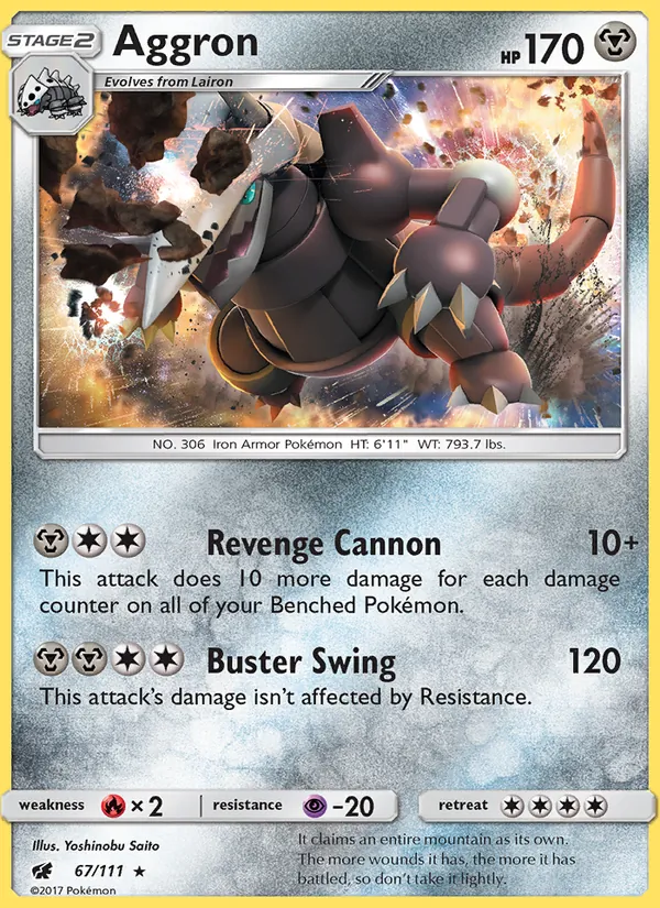 Aggron — Crimson Invasion 67/111