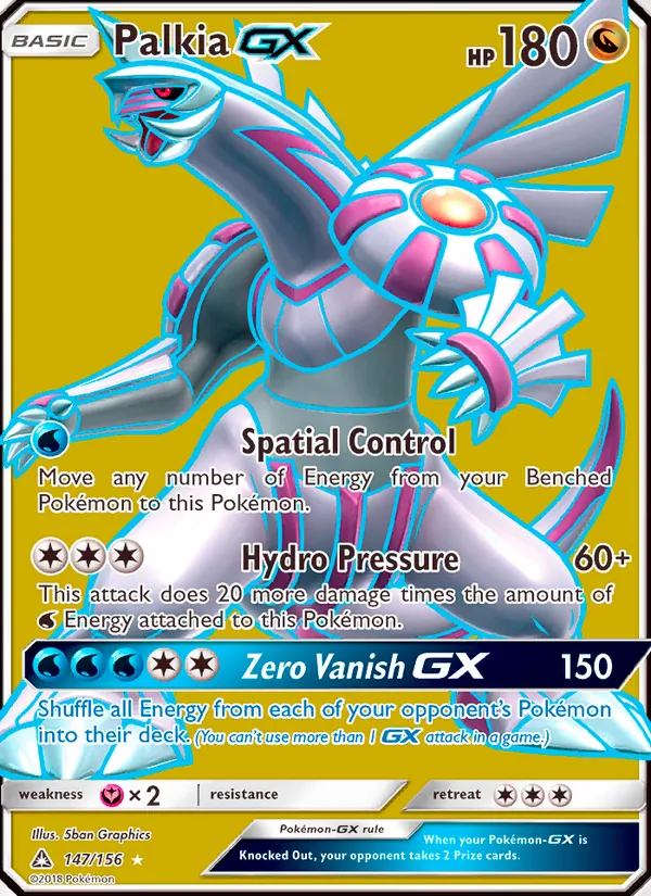 Palkia GX — Ultra-Prisme 147/156