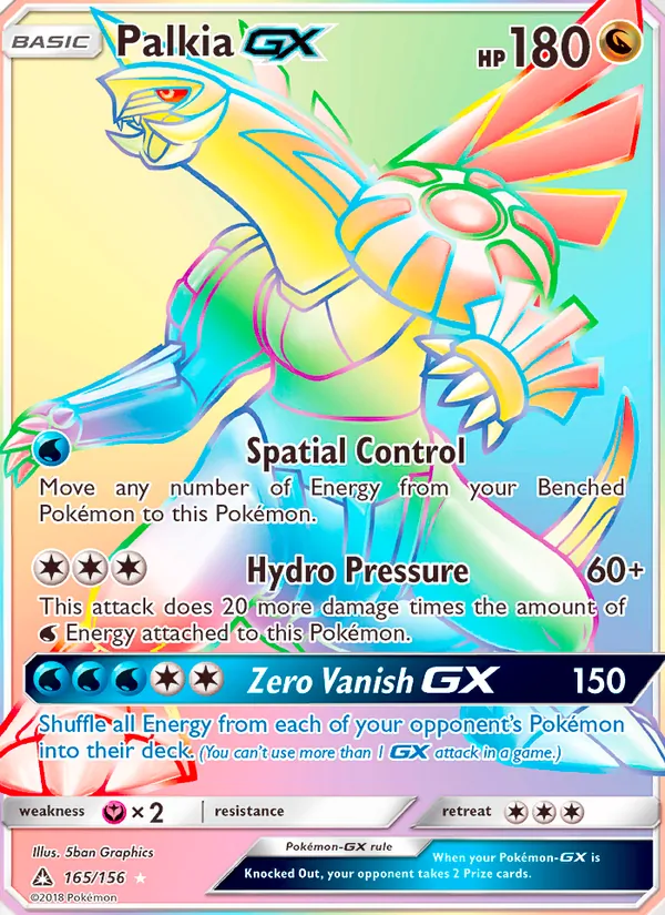 Palkia GX — Ultra-Prisme 165/156