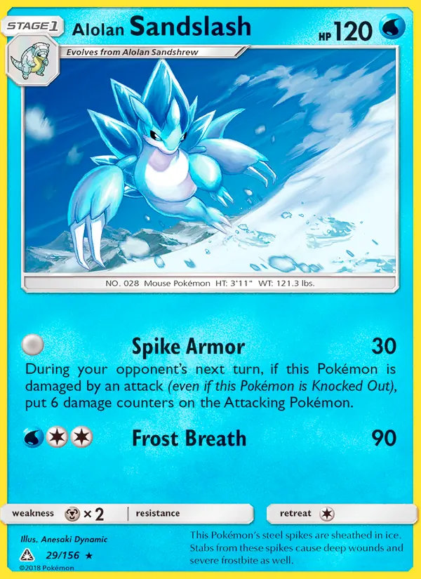 Sablaireau d’Alola — Ultra-Prisme 29/156