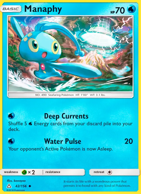 Manaphy — Ultra Prism 42/156