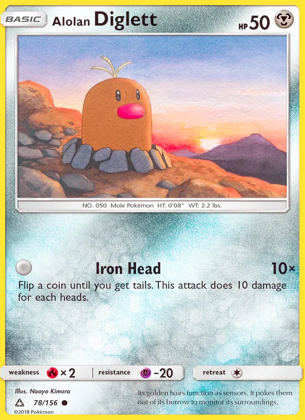 Taupiqueur d’Alola — Ultra-Prisme 78/156