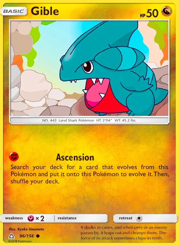 Gible — Ultra Prism 96/156