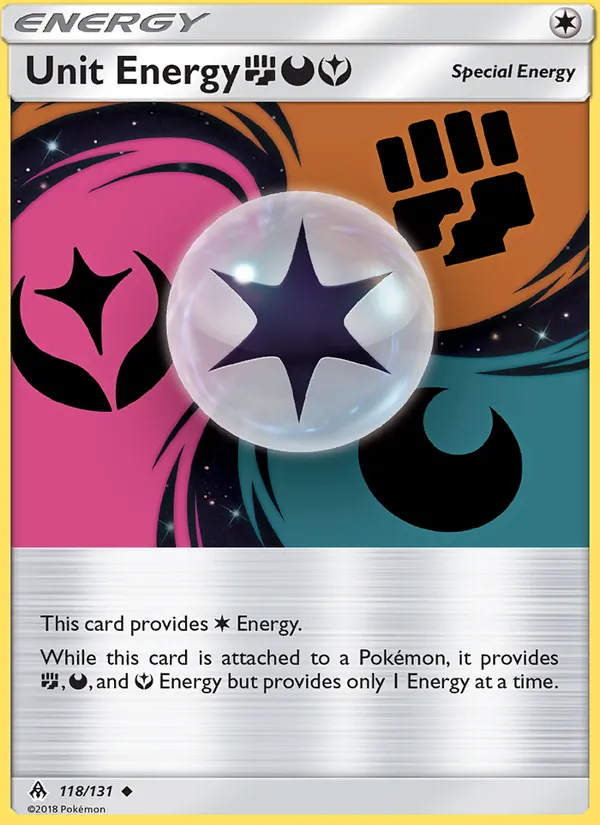 Unit Energy FightingDarknessFairy — Forbidden Light 118/131