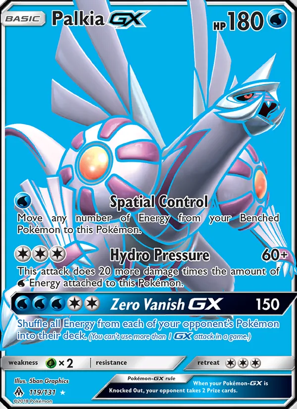 Palkia GX — Lumière Interdite 119/131