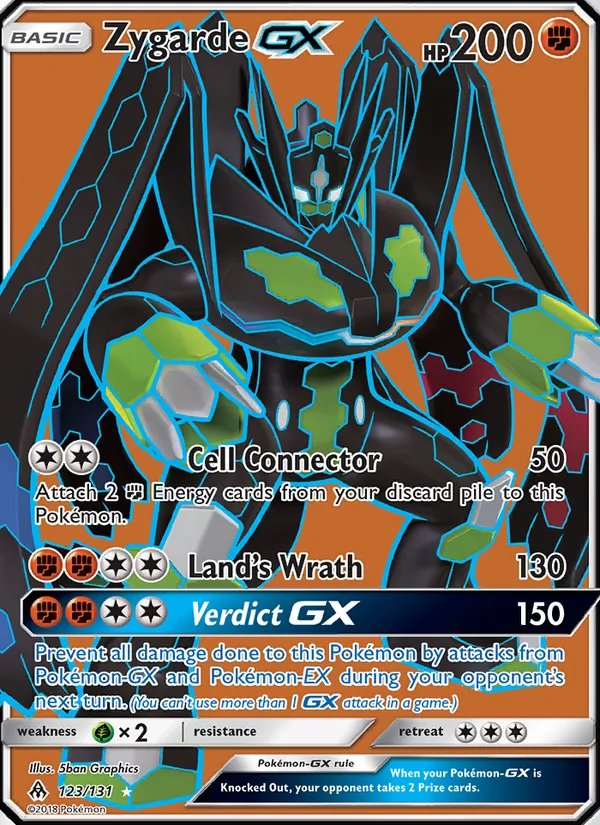 Zygarde GX — Forbidden Light 123/131