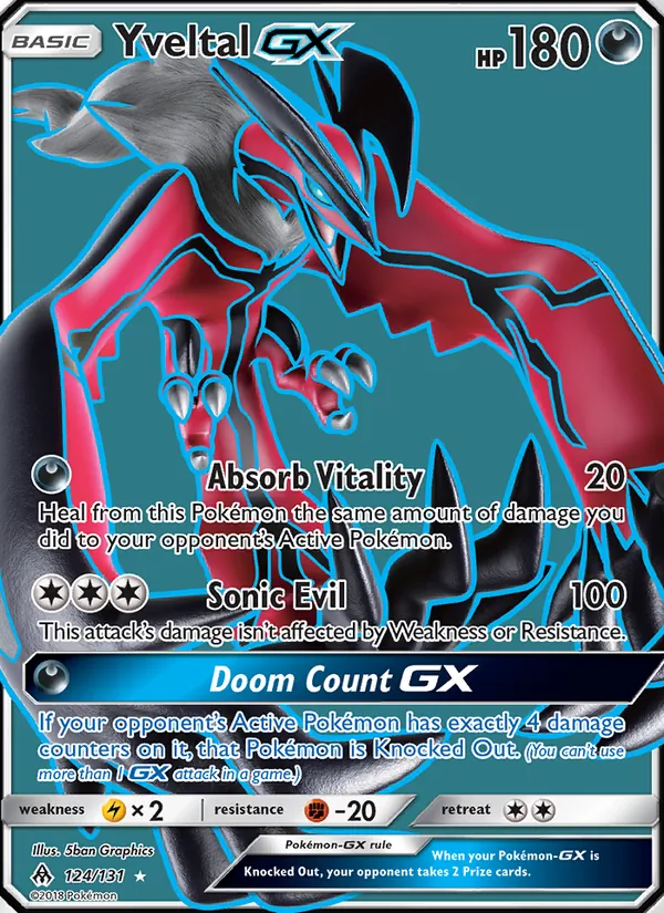 Yveltal GX — Lumière Interdite 124/131