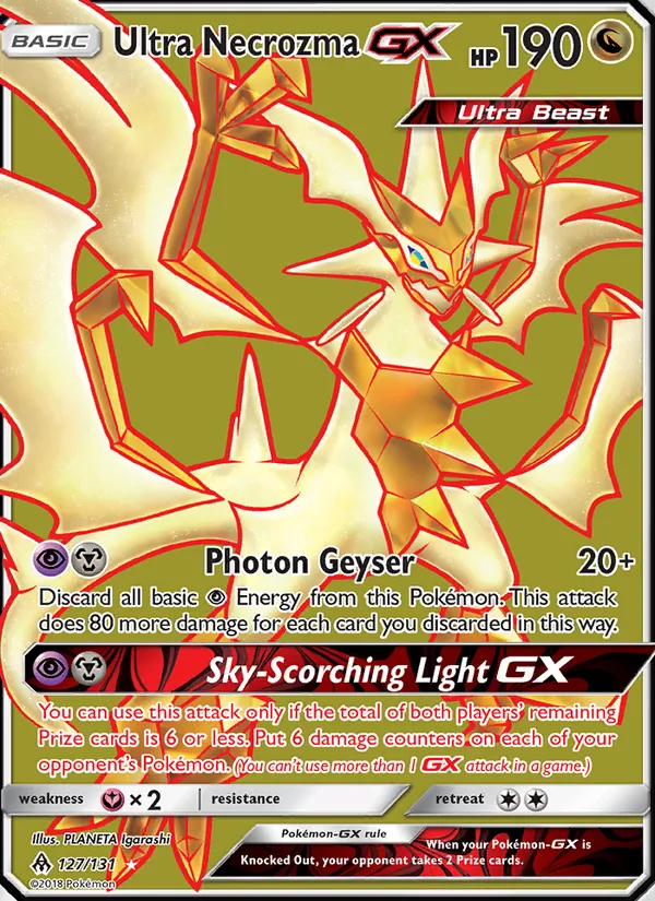 Ultra-Necrozma GX — Lumière Interdite 127/131