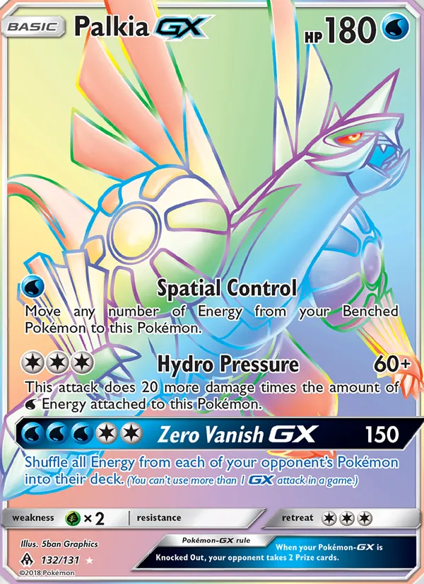 Palkia GX — Lumière Interdite 132/131
