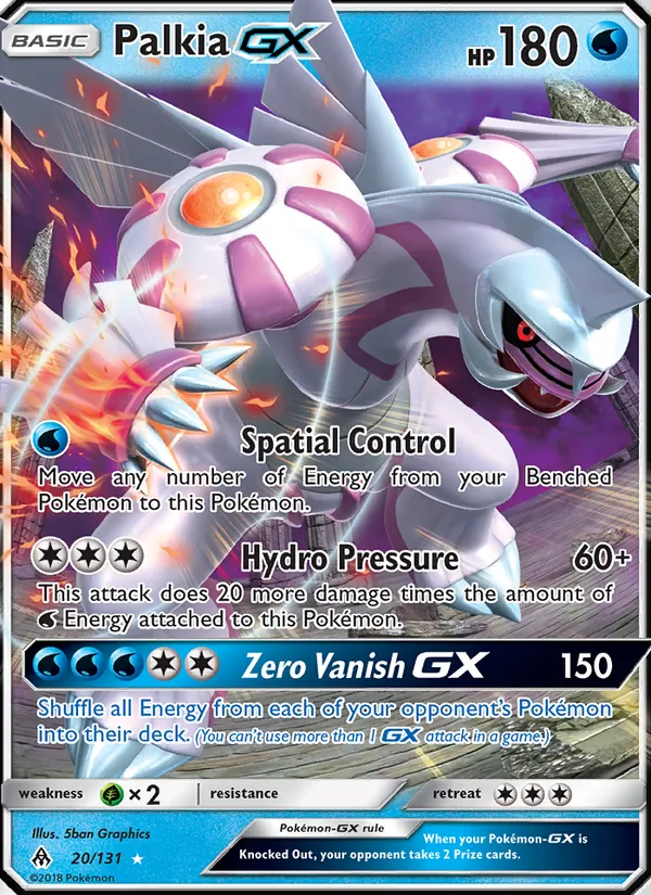 Palkia GX — Forbidden Light 20/131
