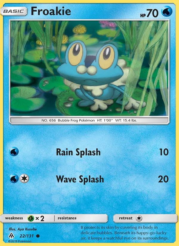 Froakie — Forbidden Light 22/131