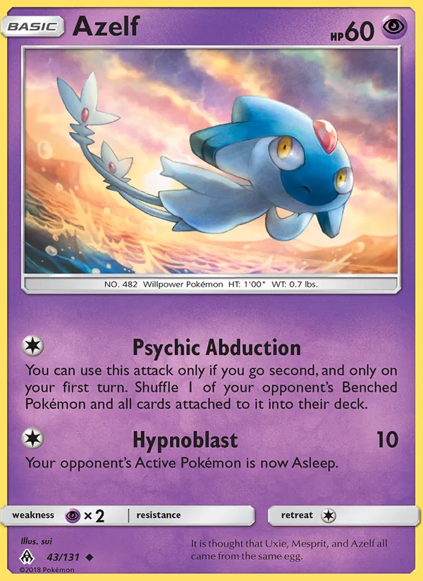 Azelf — Forbidden Light 43/131