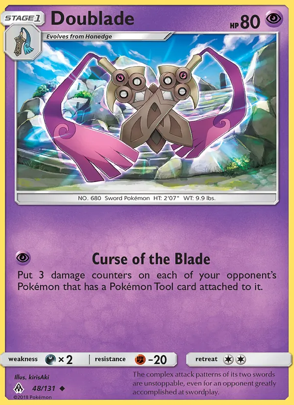 Doublade — Forbidden Light 48/131