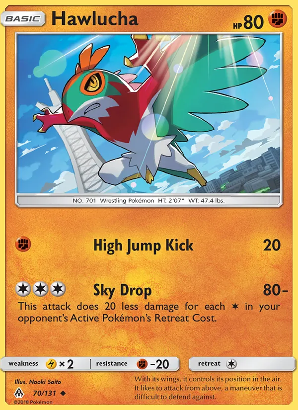 Hawlucha — Forbidden Light 70/131