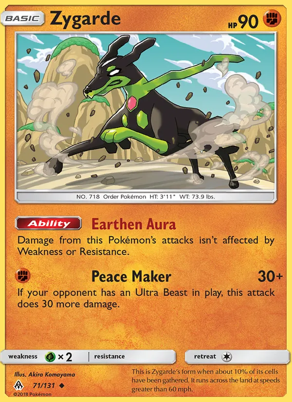 Zygarde — Lumière Interdite 71/131