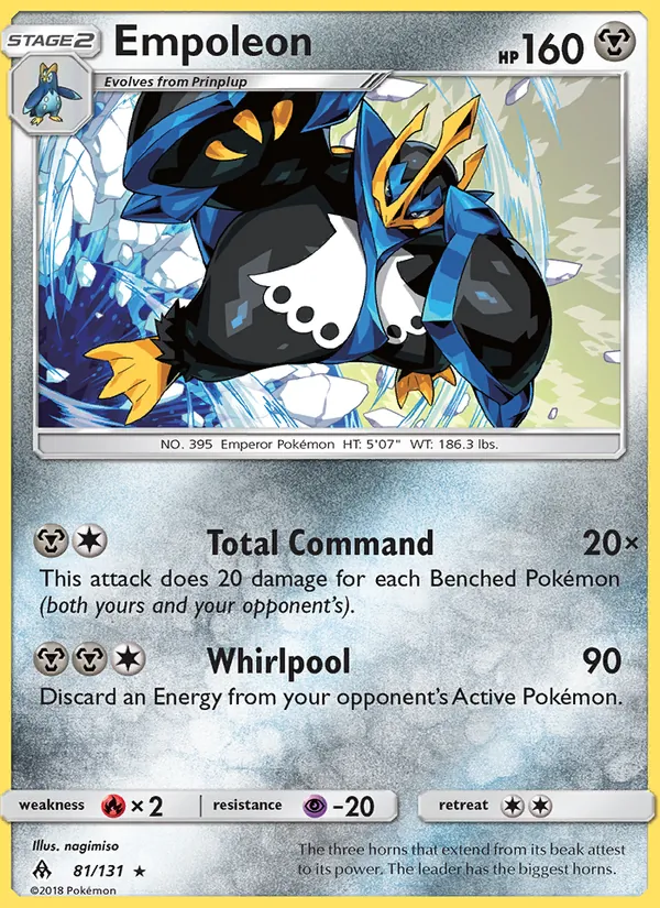 Empoleon — Forbidden Light 81/131
