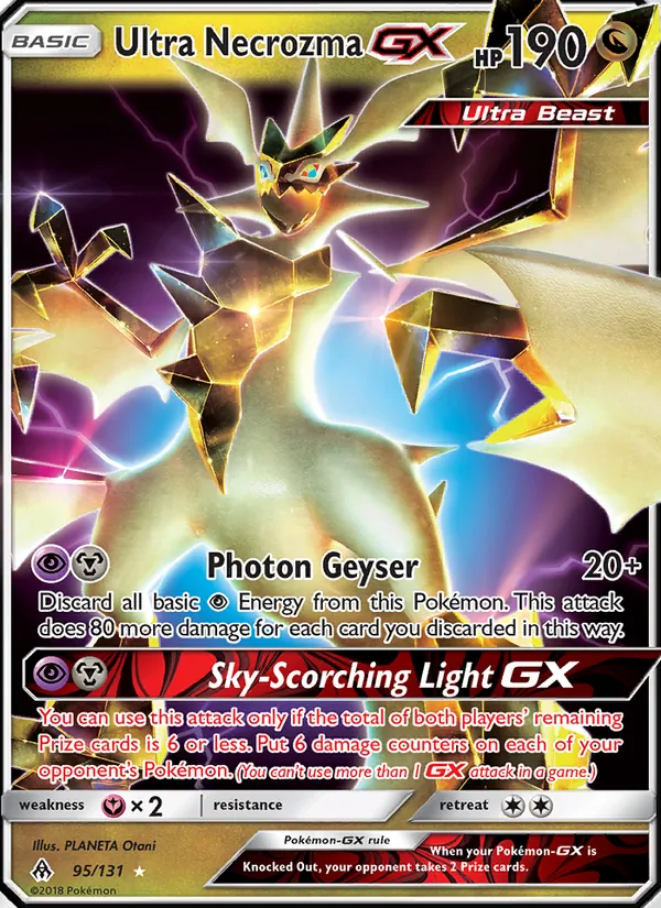 Ultra Necrozma GX — Forbidden Light 95/131