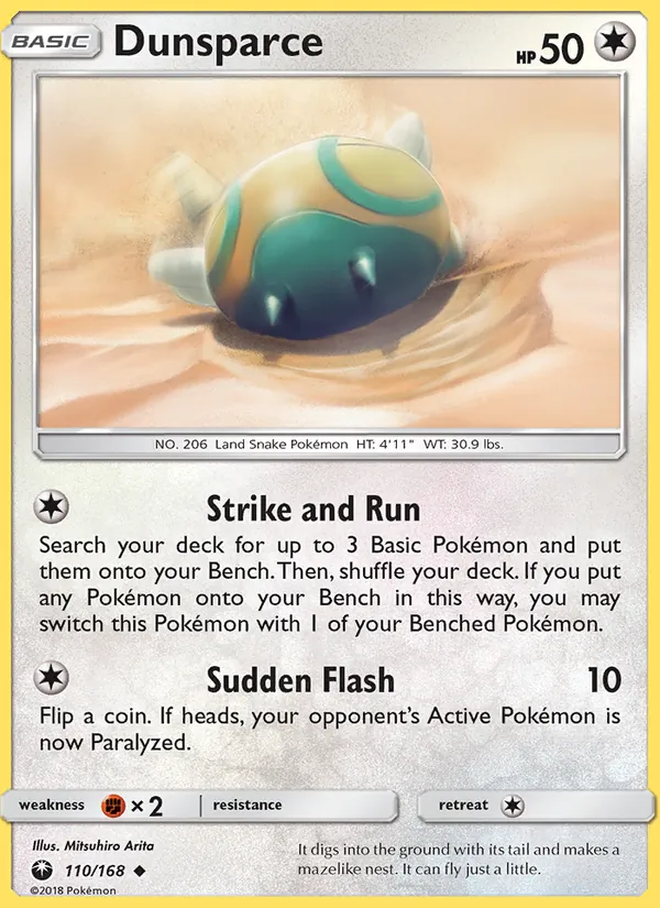 Dunsparce — Celestial Storm 110/168