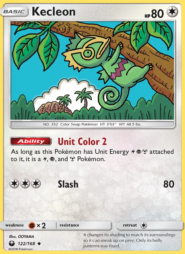 Kecleon — Tempête Céleste 122/168
