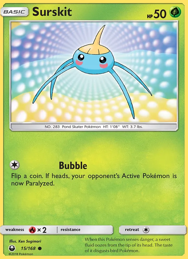 Surskit — Celestial Storm 15/168