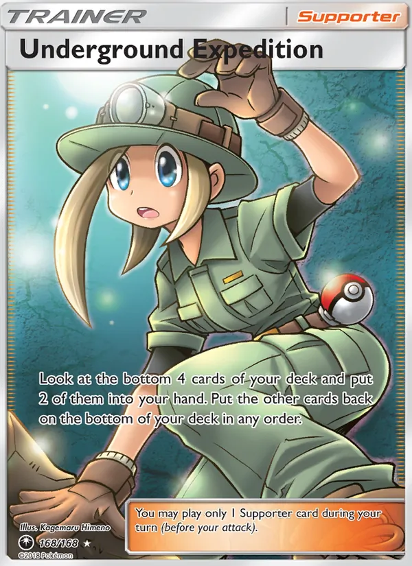 Underground Expedition — Celestial Storm 168/168