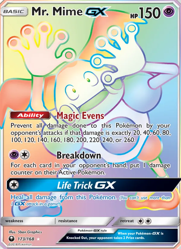 M. Mime GX — Tempête Céleste 173/168