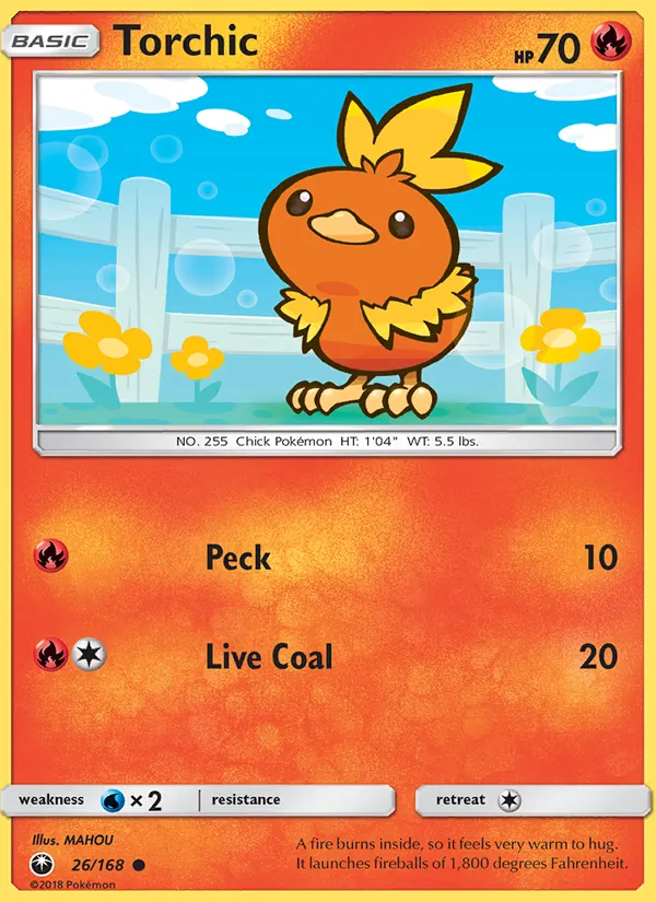 Torchic — Celestial Storm 26/168